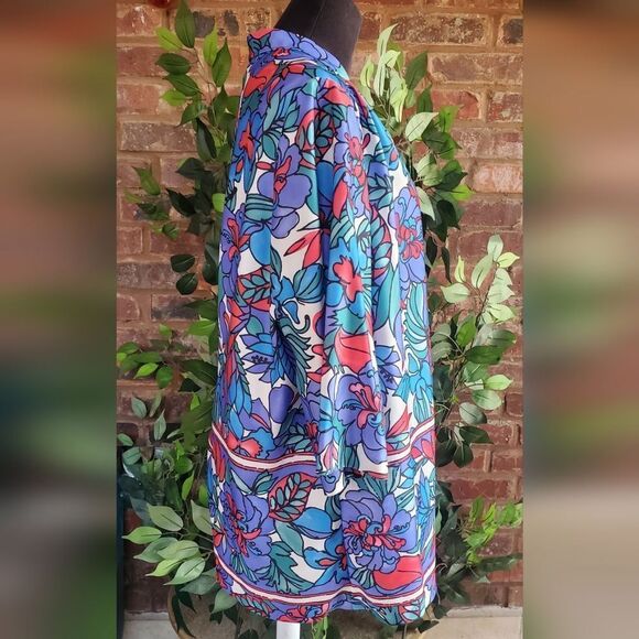 Vintage 2 piece floral jacket - Picture 6 of 11